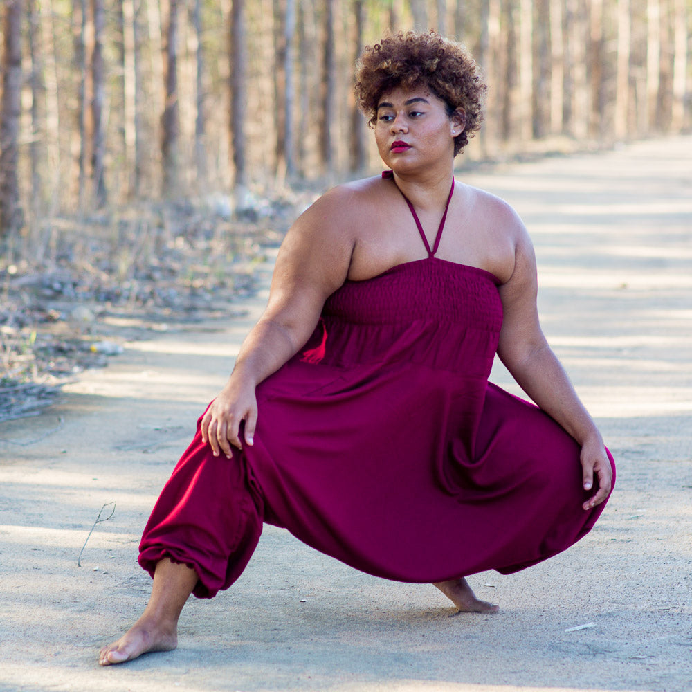 Plus Size Solid Burgundy Harem Pants | Hippie-Pants.com Plus Size Solid Burgundy Harem Pants | Hippie-Pants.com