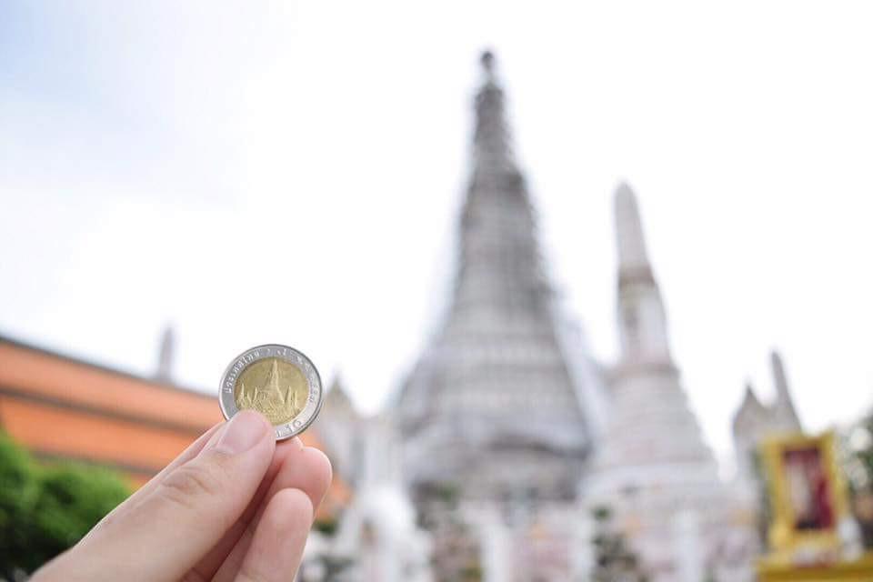 Temples at your fingertips: the iconic Thai temples on baht coins