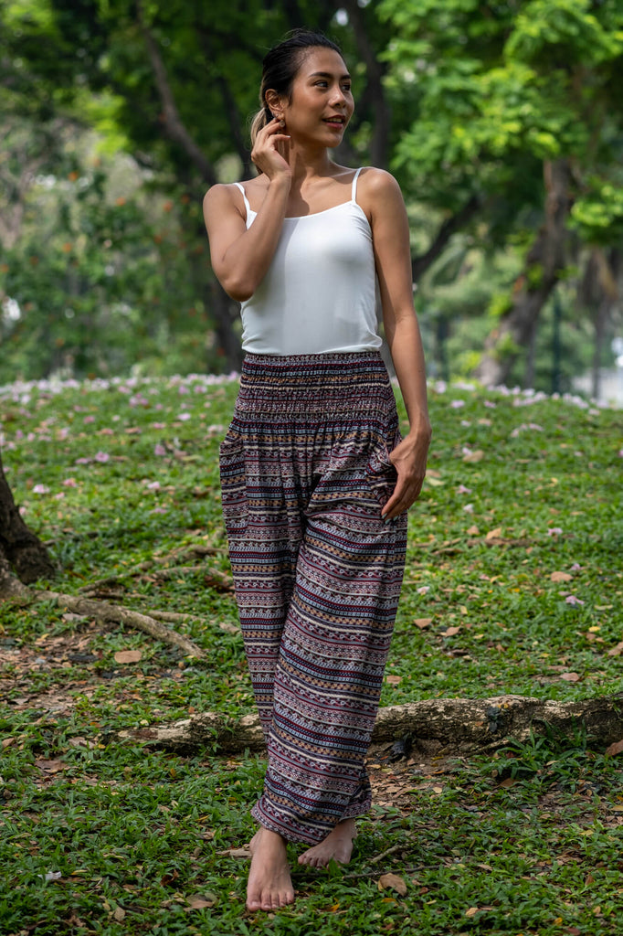 Burgundy Soul Pants