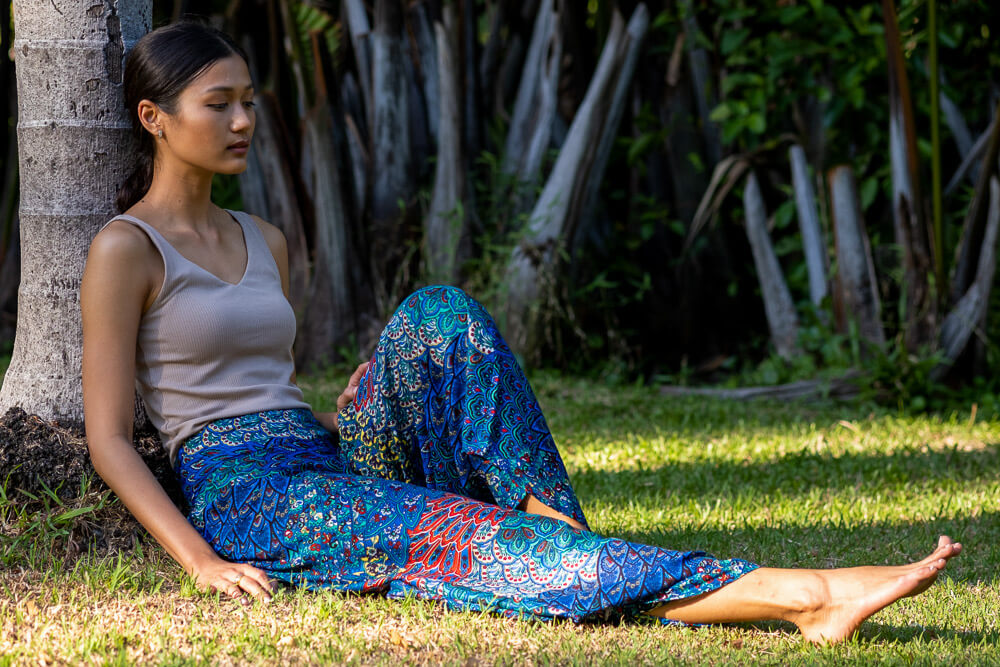 Thai Hippie Harem Pants for yoga and Meditation