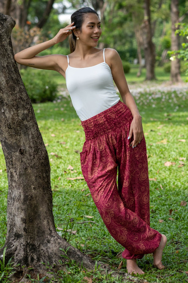 Red Flow Pants