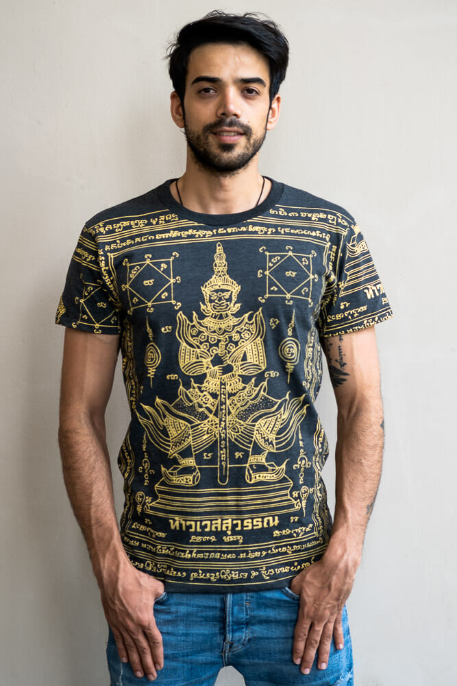 Sak Yant Guardian T-shirts | Hippie-Pants.com – Hippie Pants