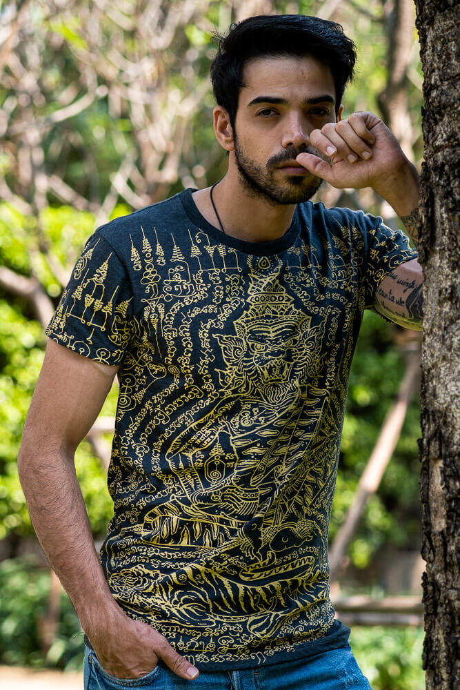 Black Hermit T-shirt garden