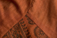 Orange-Red Om Pants