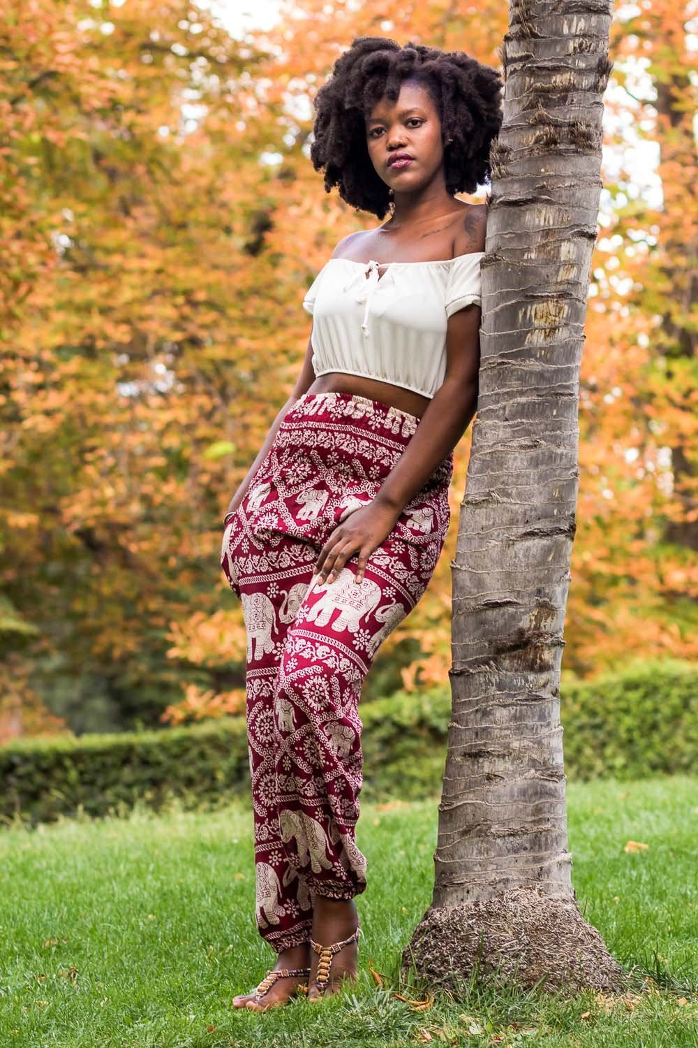 Red Fortune Pants