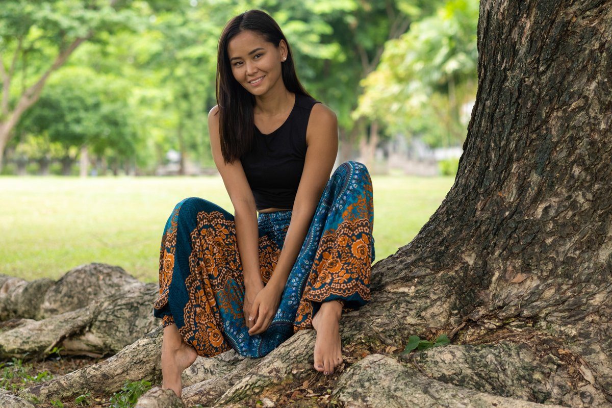 Orange Blossom PantsHarem Pants