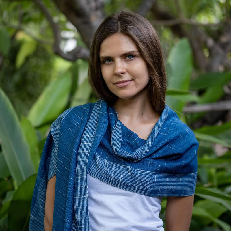 Premium Indigo Scarf Scarves Hippie Pants 