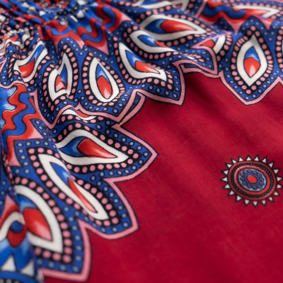 Red Petal PantsYoga Pants