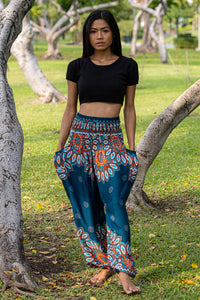 Teal Petal PantsYoga Pants