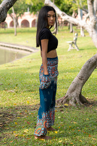 Teal Petal PantsYoga Pants