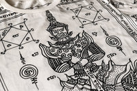 White Guardian T-shirt print