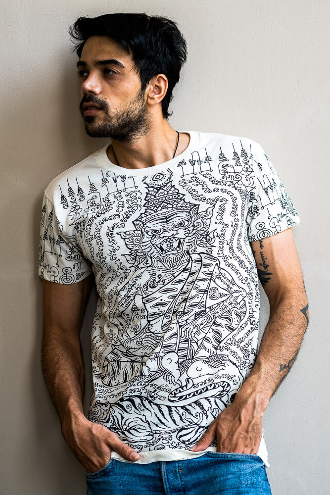 White Hermit T-shirt front