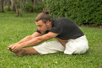 Men's White Fisherman Pants