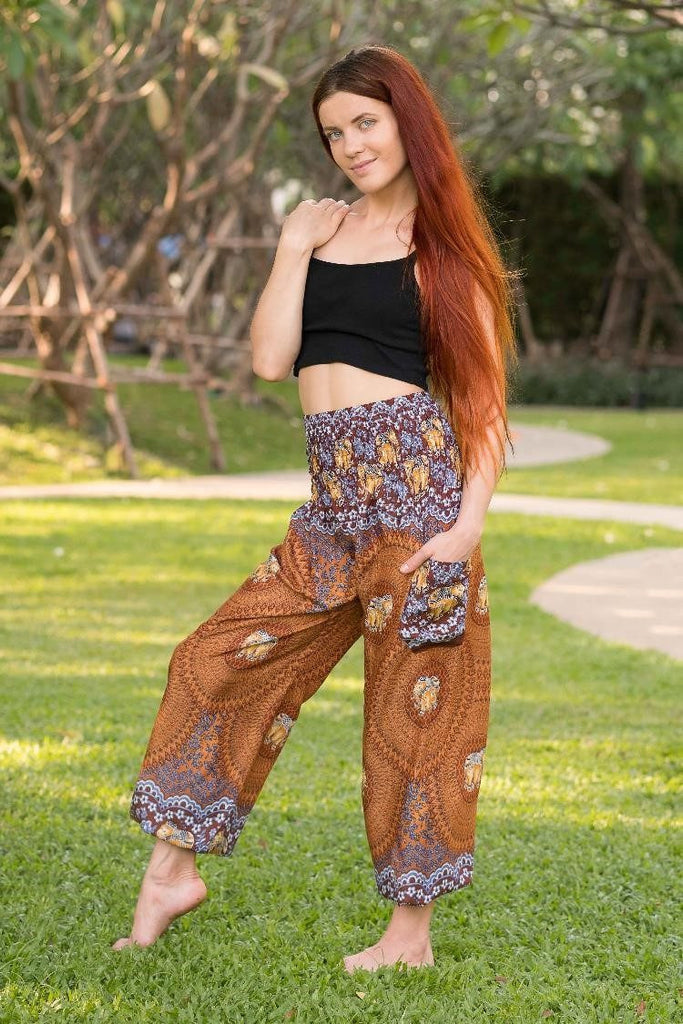 Bawdy Yoga Pants BROWN – Shop Boujee Hippie