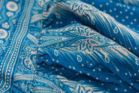 Royal Blue Feather PantsYoga Pants