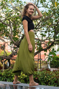 Olive Green Classic Pants