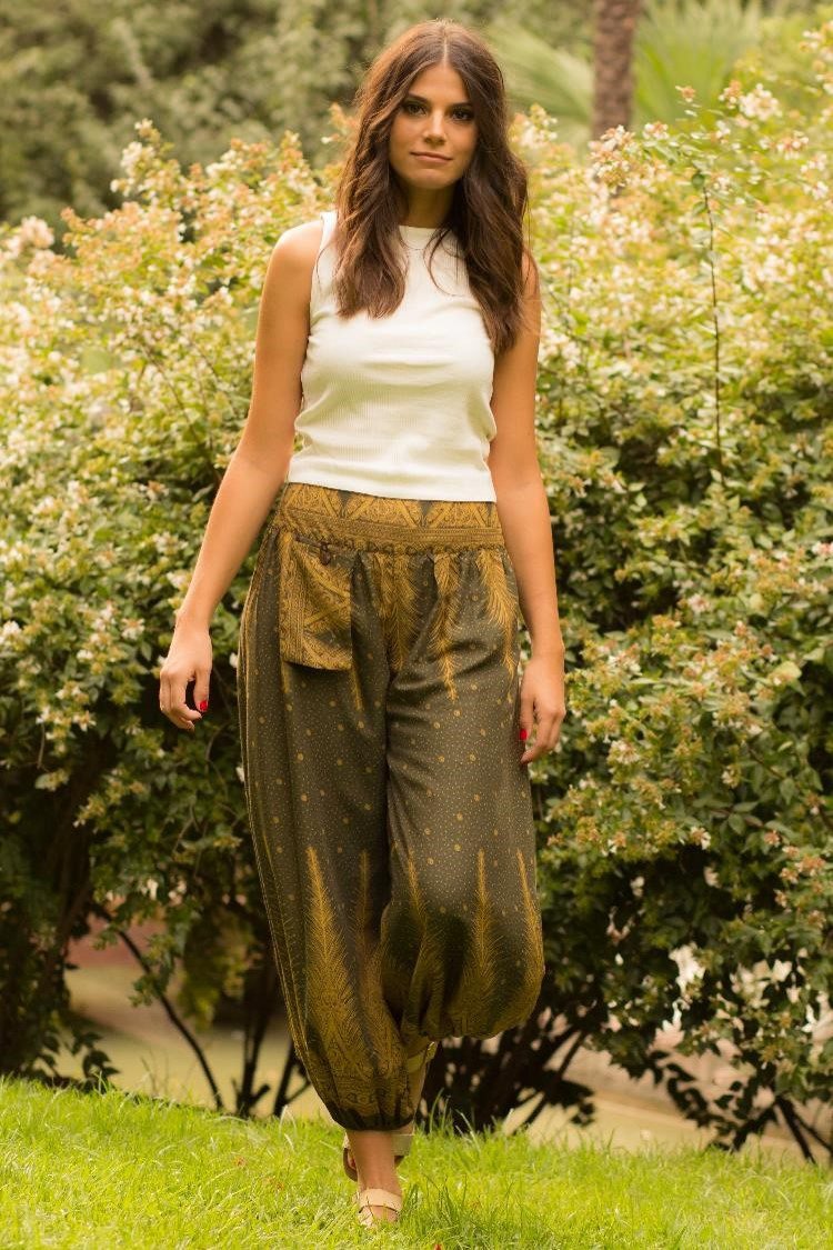 Padma Pants OLIVE FERN