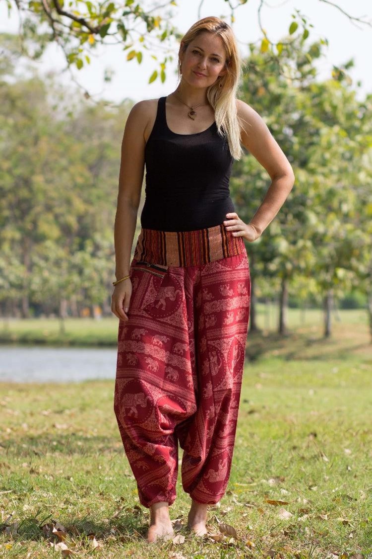 Red Elephant Pants - Main Image