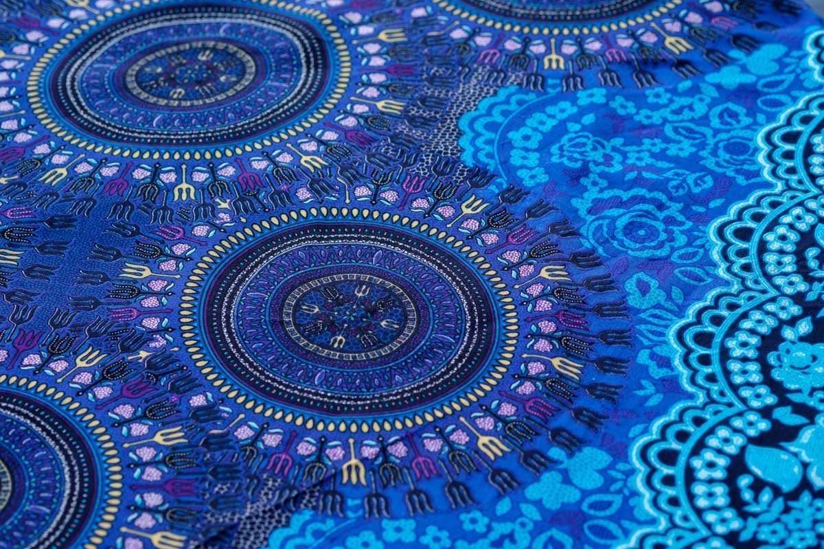 Turquoise Blossom Pants