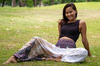White Peacock PantsHarem Pants